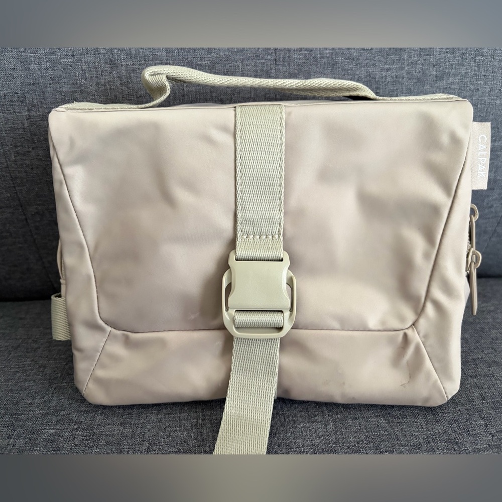 CalPak Fit Hanging Dopp Kit in Greige - Picture 2 of 10